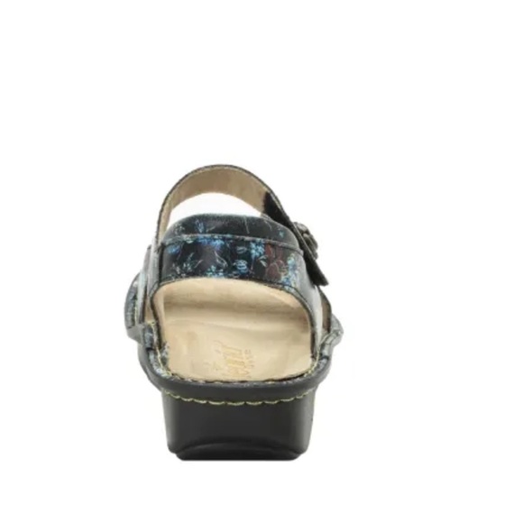 Alegria Beckie Passionate sandals leather back strap patterned size EU 38/ US 8 - Picture 3 of 12